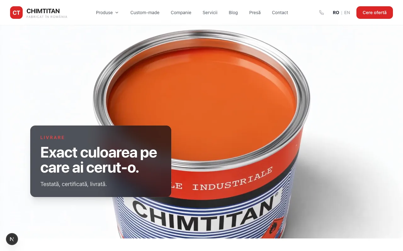 Chimtitan — A 30-Year Paint Maker, Built to Rank in the AI Era